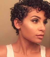 Image Result For 3a Naturally Curly Side Bangs Curly Pixie Hairstyles Curly Pixie Haircuts Curly Hair Model