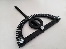 5 Degree Graduation Angle Finder Bevel Protractor 3d Print Model Print Models 3d Printable Models 3d Printing
