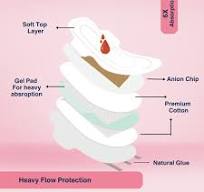 Anion Chip Postpartum Care Sanitary Pad (Pack of 16 ...