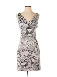 Boston Proper Cocktail Dress Sheath Gray Print Dresses Used Size 0 Cocktail Dress Dresses Cocktail Dress Party