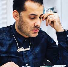 Joe Avianne crunching numbers.