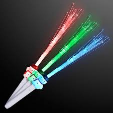 Fiber Optic Snowman Light Wand Pack Of 12 Wands Fiber Optic Christmas Party Favors