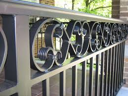 Replacing a wooden porch railing is a fairly quick and straightforward job for anyone who is comfortable with basic carpentry skills. Aluminum Railings Old Dutchman S Wrought Iron Inc