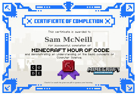 Computer dictionary definition of what code means, including related links, information, and terms. Hour Of Code With Minecraft Education Edition Samuelmcneill Com