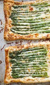 Pecorino Romano Parmesan Asparagus Tart Recipe Asparagus Tart Summer Recipes Dinner Vegetarian Recipes