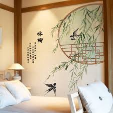 There are many fun bedroom decor crafts to try. 3d Wall Stickers Chinese Room Decoration Accessories Decal Poster Vintage Living Bedroom Decor Wallpaper Furniture Vinyl Mural Buy At The Price Of 7 20 In Aliexpress Com Imall Com