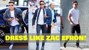 Zac efron just showed off a fresh new look for summer, and it has everyone talking. How To Dress Like Zac Efron Styled