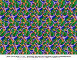 Cool Stereograms Small Waves Magic Eye Pictures Eye Illusions Magic Eyes