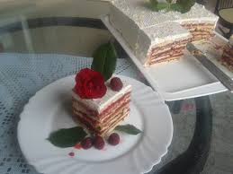 I kada postite možete sebe počastiti slasnom tortom. Mickinakuhinja Posna Kapri Torta Sa Malinom
