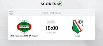 Ekstraklasa match preview for radomiak radom v legia warszawa on 31 july 2021, includes latest club news, team head to head form, as well as last five . Xf5njvtunhzuom