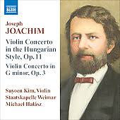 キム・スーヤン/Joachim: Violin Concerto "In the Hungarian Style"Op.11, Op.3