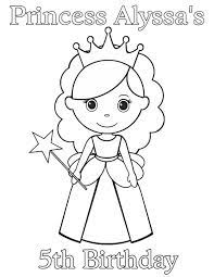 The best coloring book how to color disney princess is a very useful tool to develop imagination and creativity and increase the level of explore the secret garden created in beautifully detailed illustrations and drawings and bring them to life using those colorful palettes with your imagination. Princess Alyssa 5th Birthday In Princesses Birthday Coloring Pages Bulk Color Birthday Coloring Pages Princess Coloring Pages Princess Drawings