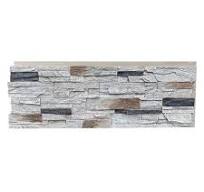 NextStone Country Ledgestone 43.5 in. x 15.5 in. Faux Stone Siding Panel in  Dover White (4-Pack) CLP-DVW-4