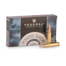 Federal Power Shok 30 06 Springfield Jsp 180 Grain 20 Rounds