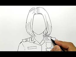 Cantik Banget Cara Menggambar Polisi Wanita Youtube