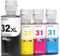 Smart Tank Topcolor 31 32XL - Juego De Botellas De Tinta De Repuesto Para  HP 5101 7602 6001 5000 Repuesto De Tinta Compatible Con HP 31 32XL, ...