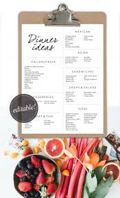 *this board is closed to contributors at this time. Dinner Idea List And Menu House Mix