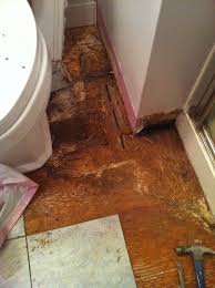Maybe you would like to learn more about one of these? Bathroom Water Damage And Floor Rot Temporary Fix Mojobudgie Com Flooring Wood Floor Bathroom Water Damage