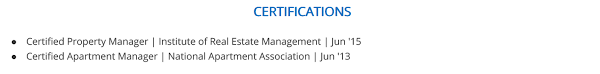 property manager resume: the complete