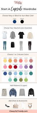 Maybe you would like to learn more about one of these? How To Start A Capsule Wardrobe With Colors Patterns 5 Step Visual Guide Guide Sheet Classy Yet Trendy
