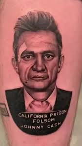 Johnny Cash Tattoo Idea