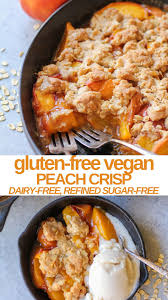 Maybe you would like to learn more about one of these? Peach Crisp Gluten Free And Vegan Gluten Free Dairy Free Recipes Dairy Free Recipes Vegan Gluten Free Recipes