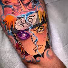 8 681 Likes 137 Comments Crushcaptaintattoo On Instagram Justice For Good And Evil Naruto Natutota Naruto Tattoo Tattoo Naruto Nagato Tattoo