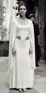 Ceremonial Leia Ceremony Dress Dot Silk Strecth And Chiffon Made To Order Made To Measure Princess Leia Dress Star Wars Fashion Princess Leia Costume