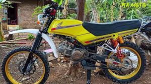 Perawatannya pun mudah dan cukup bandel untuk urusan mesinnya. Inspirasi Modifikasi Honda Win 100 Trail Youtube