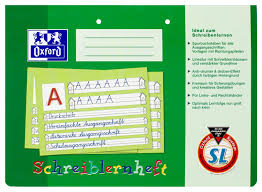 Kostenlose arbeitsblätter und übungen für deutsch in der 1. Oxford 100050305 Schreiblernheft Schule 10er Pack A4 Quer 16 Blatt Lineatur Sl 1 Klasse Schreiben Lernen In Der Grundschule Und Forderschule Mit Farbigem Mittelband Gelocht