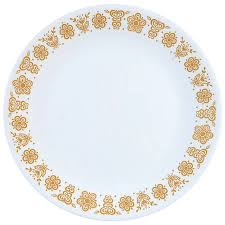 Keeping things contemporary and minimal, this dinnerware set breaths fresh life into any dining room with its lively pattern and bright green shades. Corning Butterfly Gold Corelle Replacements Ltd