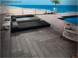 Ahsap Gorunumlu Seramikler 1 Pavers Outdoor Furniture Plank