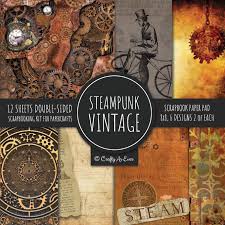 See more ideas about cards, cards handmade, inspirational cards. Vintage Steampunk Scrapbook Paper Pad 8x8 Scrapbooking Kit For Papercrafts Cardmaking Diy Crafts Old Retrofuturistic Theme Vintage Design Amazon Co Uk Crafty As Ever 9781951373214 Books
