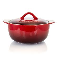 I washed it with some borax, because that always gets white deposits off the. Crock Pot Artistan 2 Pc 2 3 Qt Round Stoneware Casserole W Lid In Red On Sale Overstock 30741602