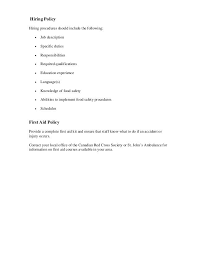 Haccp Food Safety Booklet Food Safety Health And Safety Poster Safety