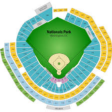 Nationals Park Seating Chart Views And Reviews Washington