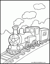 Railroad train coloring coloring page sheets, featuring lots of train and rail printable coloring page sheets. Train Pictures For Children Coloring Home