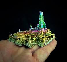 Bismuth Crystal For Sale Bismuth Crystal Sculpture The Hanging Gardens Of Etsy Bismuth Crystal Bismuth Crystals