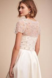 Wedding Dress Toppers Lace Wedding Tops Bhldn Dress Topper Bridal Separates Tops Wedding Dress Topper