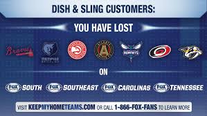 While we regret this is dish/sling's preferred unfortunately, the owners of fox network, fox sports 1 and fox sports 2 have made the deliberate decision to block your access to their channels. Fox Sports Braves On Twitter Attention Dish Sling Customers Dish And Sling Have Dropped The Atlanta Braves On Fox Sports South And Fox Sports Southeast Don T Miss Your Home Team S Games