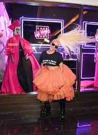 Before the enigma performance on may 30, lady gaga visited the museum to sign the wall and greet with fans. Lady Gaga S Outfit Haus Of Gaga Exhibit Opening May 2019 Popsugar Fashion