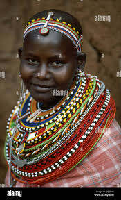 Masai mara safari woman hi-res stock photography and images