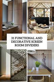 The right style of decorative mirror on a wall can transform a space, reflecting items and accentuating them in a unique way. 31 Functional And Decorative Screen Room Dividers Digsdigs