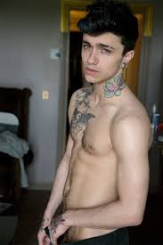 Young man smoking and stroking until his balls pump out cum. Jake Bass Cockyboys