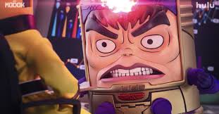 Is created and written by executive producers jordan blum and patton oswalt. Hulu S Animated Modok Series Looks Like Robot Chicken Meets Marvel The Verge