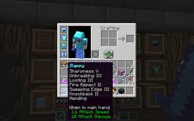 You can add the sharpness enchantment to any sword or axe using an enchanting table, anvil, or game command. I Finally Did It Lads Minecraft