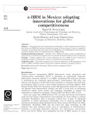 Your vera wang age 40 pix are be had in this site. Pdf E Hrm In Mexico Adapting Innovations For Global Competitiveness
