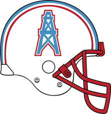 The stars represent the eight divisions, and are separated to the right and left to represent the two conferences. Houston Oilers Logos