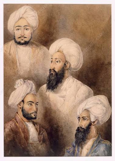 Dost Muhammad Khan & family - Stock Image - C018/1634 - Science Photo Library