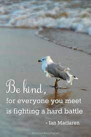Everyone You Meet Is Fighting A Hard Battle Joyday An Extraordinary Day
